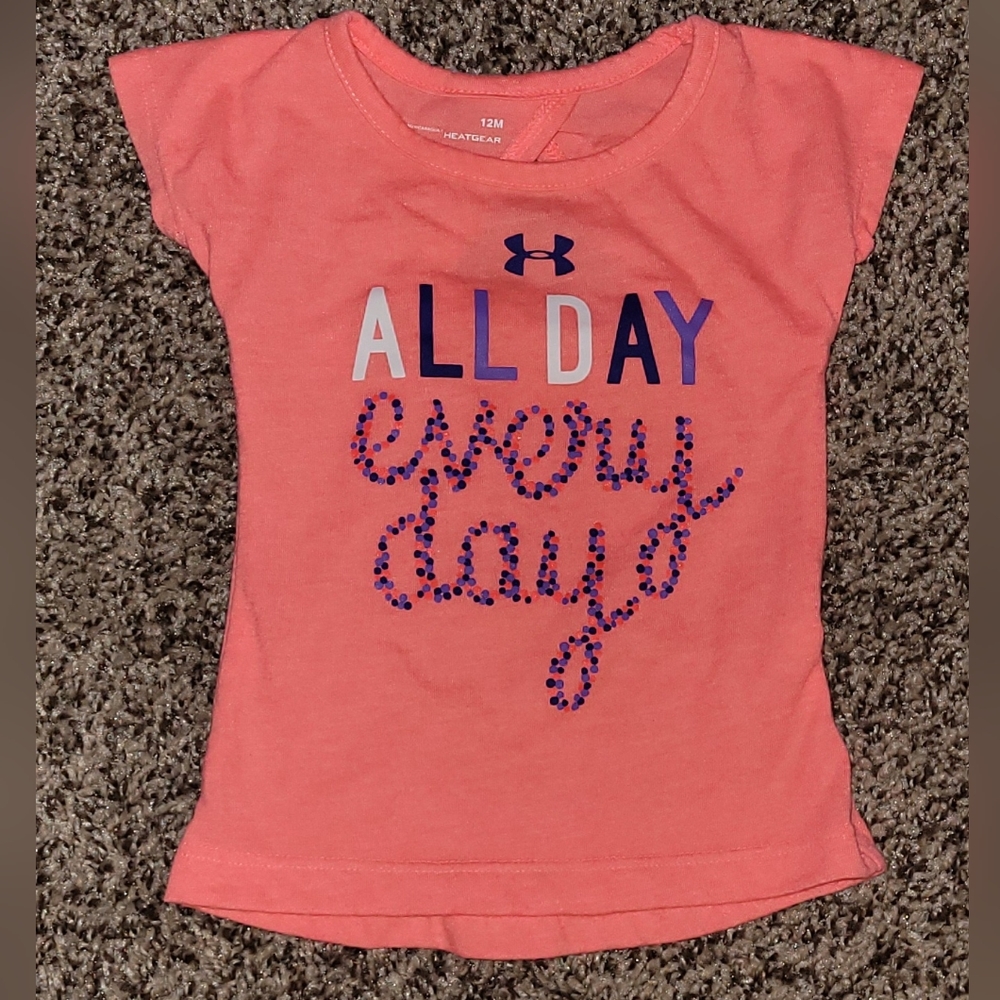 12 month Under Armour short sleeved shirt